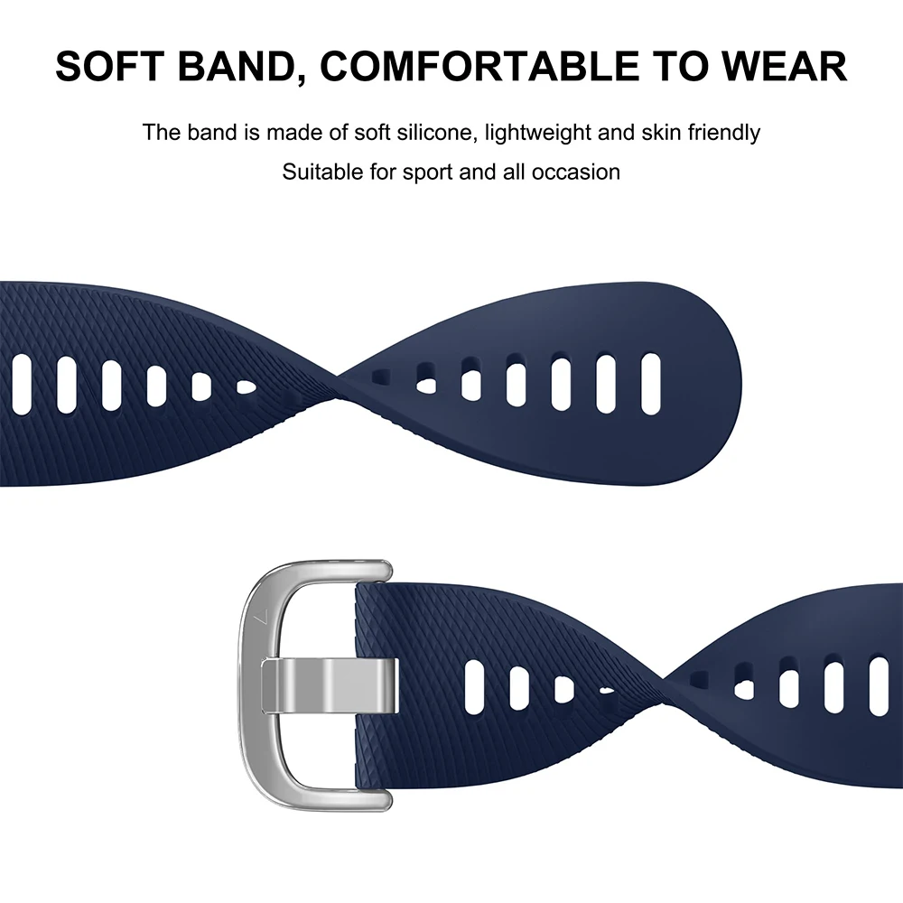 20/22mm Official Strap For Garmin Forerunner 55 245 165 255 265 745 70 170 Music Vivoactive 6 5 Venu Silicone Bands Replacement