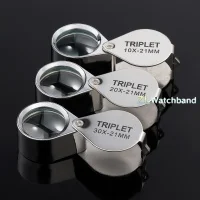 5X 10X 20X Eyeglass Magnifier Clip-On Eye Loupe Magnifying Lens Watchmaker Repair Tool Portable Eyepiece Process Operation Tool