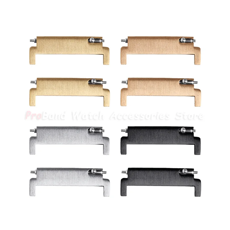 Watch Band Adapters 18mm To 22/22mm , 20mm 22mm To 18/20/22mm Quick Release Pins Lug Connectors Strap Spring Bars Accessories