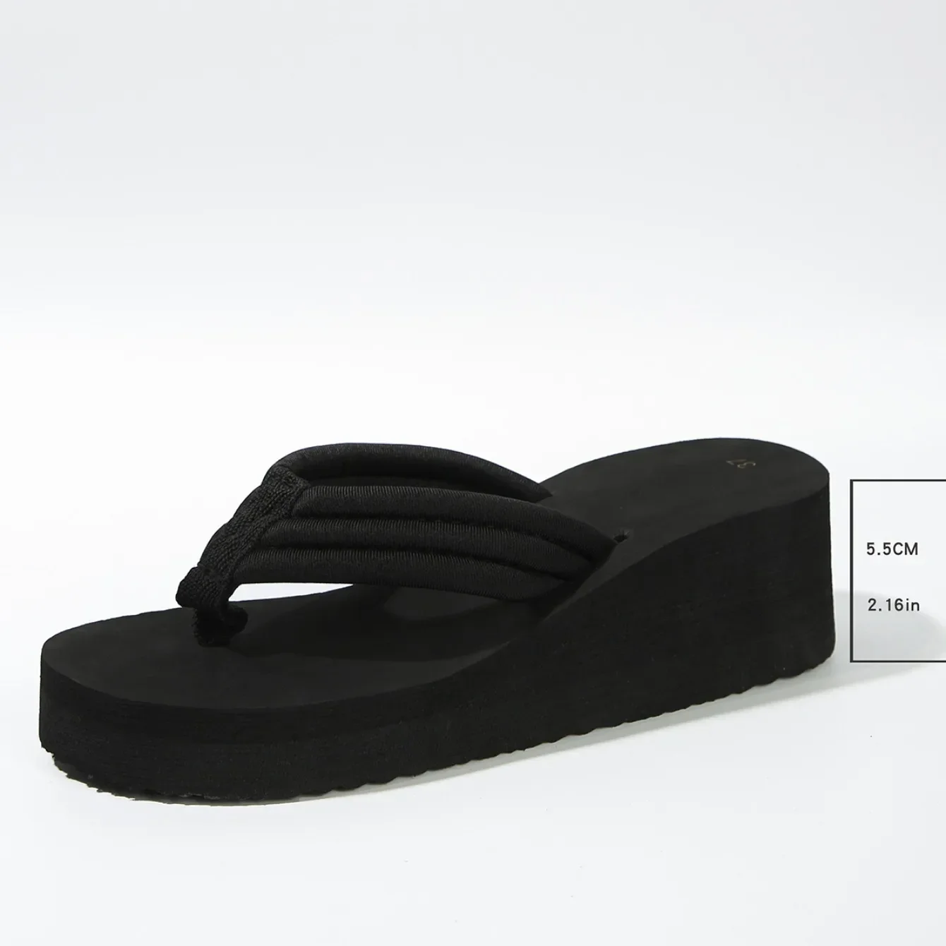 Women Slippers 2024 New Summer Casual Flip Flop Platform Slippers Fashion Outdoor Beach Shoes Comfort Simple Style Flats Slides