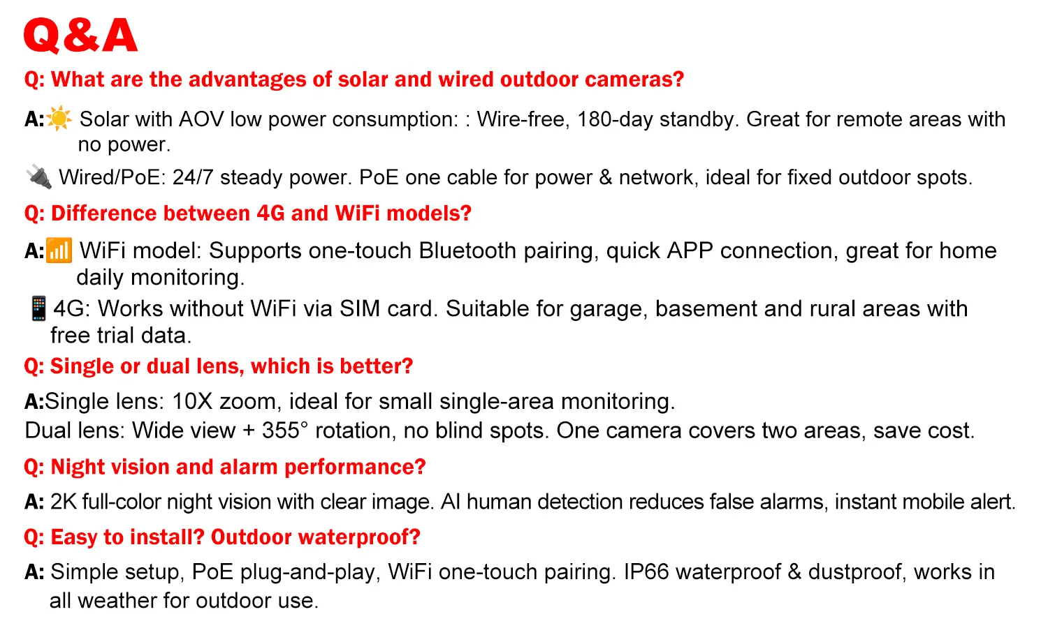 GENBOLT 2K Solar WiFi Security Camera, AOV 24/7 Recording, 14400mAh Battery, Dual View, AI Human Detection, 2.4/5GHz Wireless Outdoor CCTV
