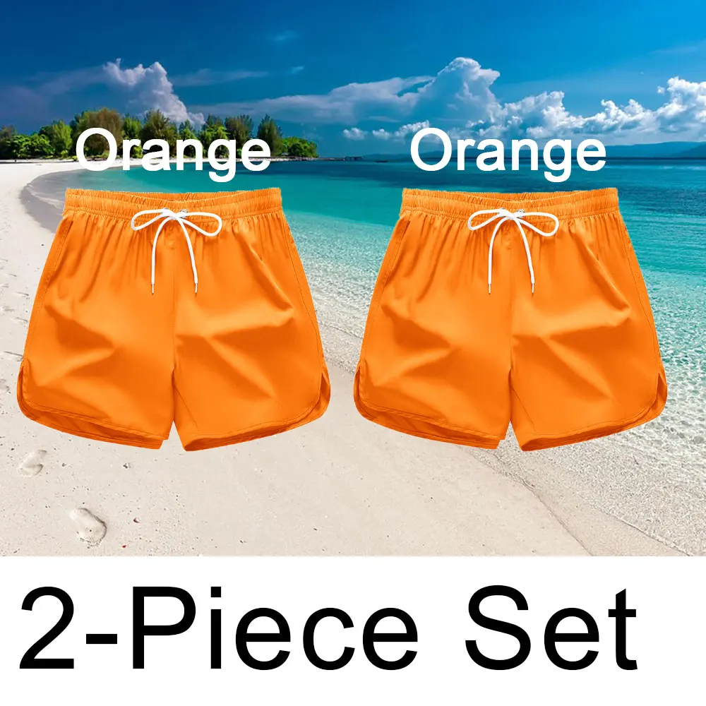 Men's Swim Trunks Swim Shorts Quick Dry Board Shorts Bathing Suit for Swimming Surfing Beach Water Sports Summer 14 Colors S~3XL