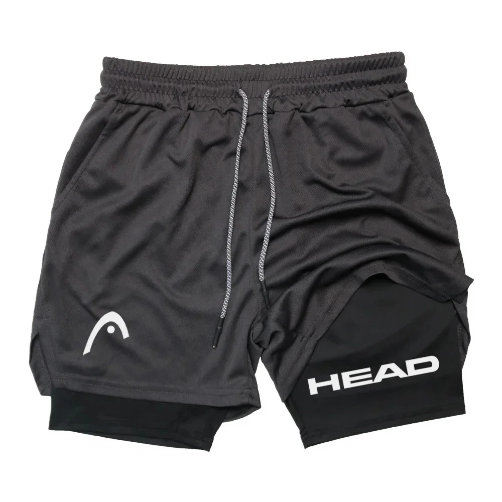 Berserker Anime Running Shorts Men's, Gym Training, Quick Drying, Training, Running, Double Layer, 2 in 1, Summer, New, 2025