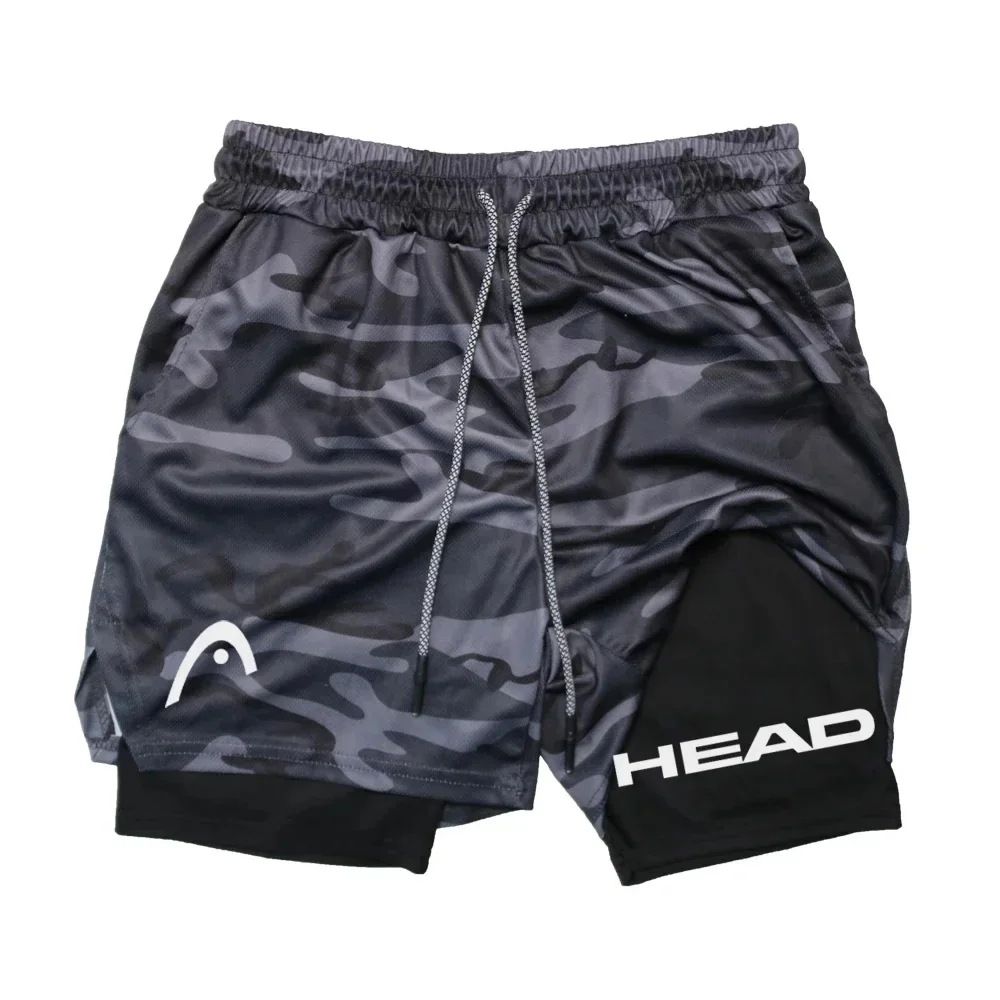 Berserker Anime Running Shorts Men's, Gym Training, Quick Drying, Training, Running, Double Layer, 2 in 1, Summer, New, 2025