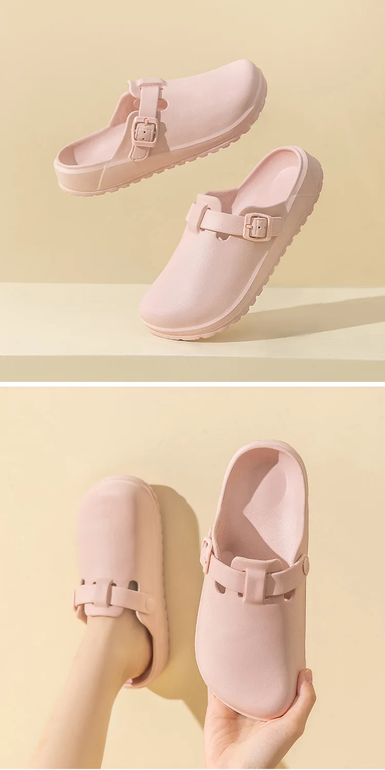 Litfun Fashion Clogs Slippers Anti-Slip Lab Waterproof Medical Slippers Women Men Working Slippers Shoes Nurses Soft Eva Slides