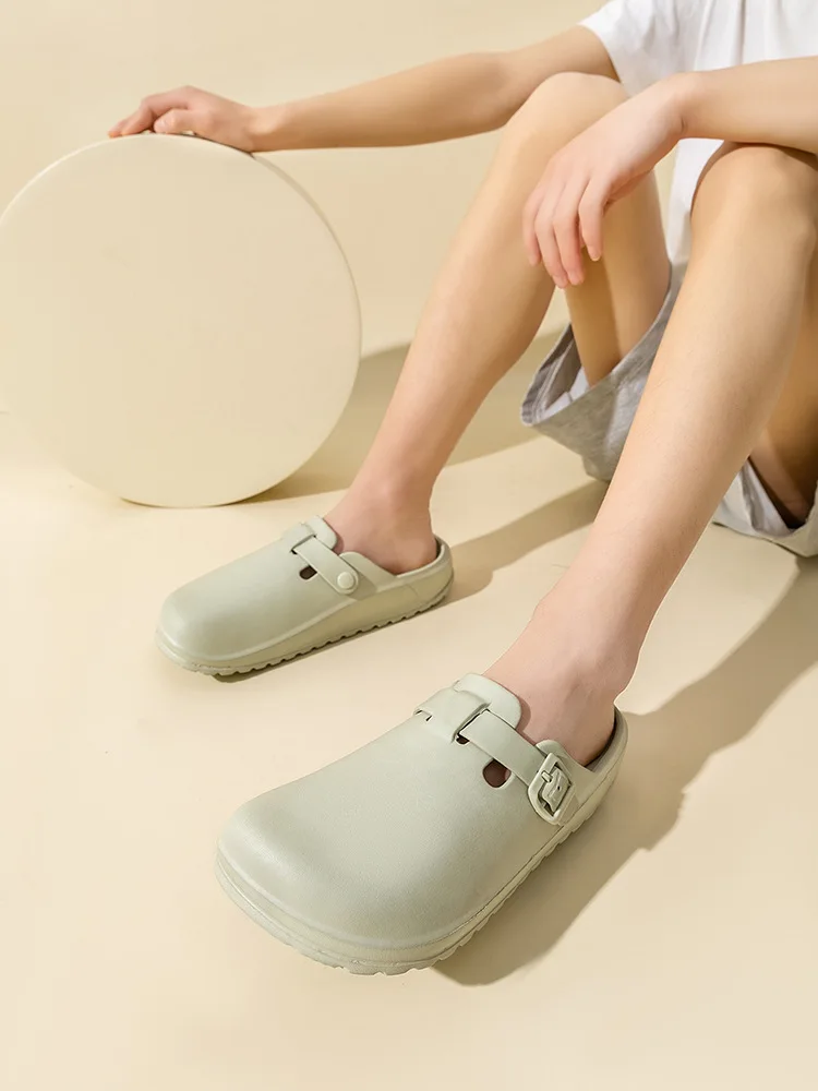 Litfun Fashion Clogs Slippers Anti-Slip Lab Waterproof Medical Slippers Women Men Working Slippers Shoes Nurses Soft Eva Slides