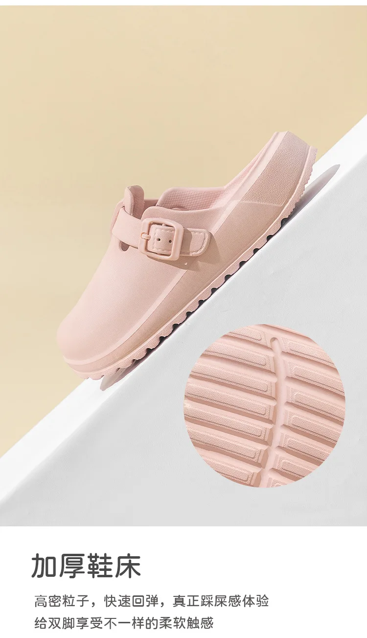 Litfun Fashion Clogs Slippers Anti-Slip Lab Waterproof Medical Slippers Women Men Working Slippers Shoes Nurses Soft Eva Slides