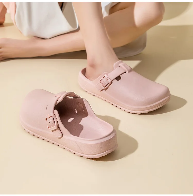 Litfun Fashion Clogs Slippers Anti-Slip Lab Waterproof Medical Slippers Women Men Working Slippers Shoes Nurses Soft Eva Slides