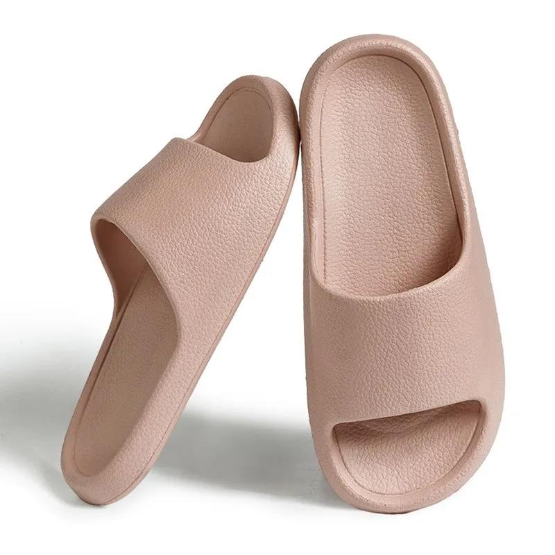 Cloud Sliders Women Men Non-Slip Bathroom Slippers Summer Soft Flip Flop Pillow Sliders Platform Pool Sliders Shower Shoes for I