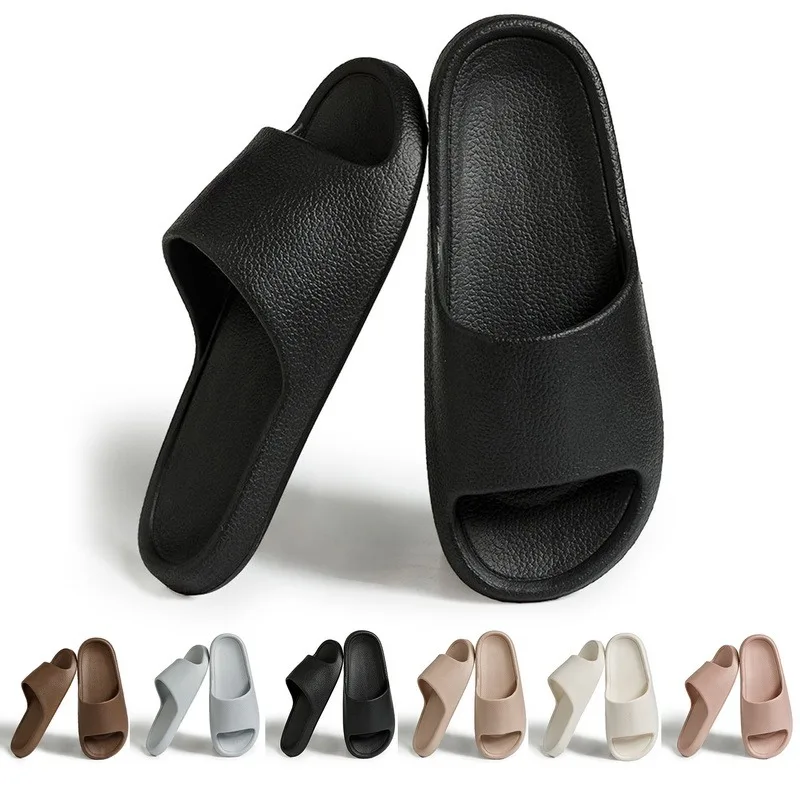 Cloud Sliders Women Men Non-Slip Bathroom Slippers Summer Soft Flip Flop Pillow Sliders Platform Pool Sliders Shower Shoes for I