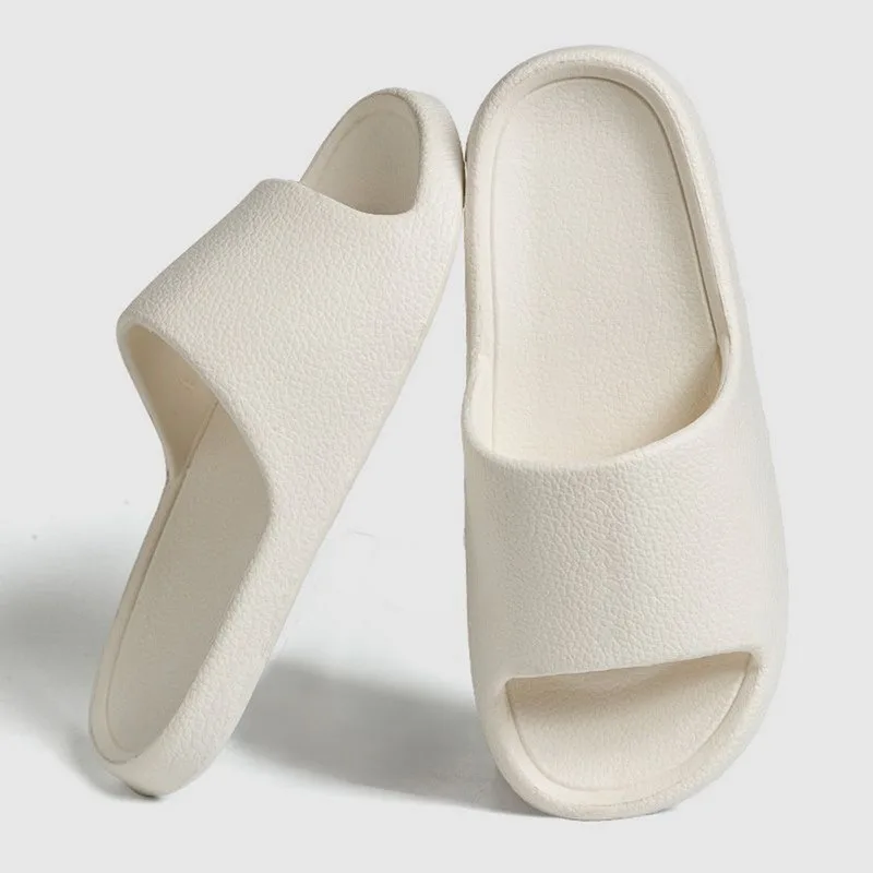 Cloud Sliders Women Men Non-Slip Bathroom Slippers Summer Soft Flip Flop Pillow Sliders Platform Pool Sliders Shower Shoes for I