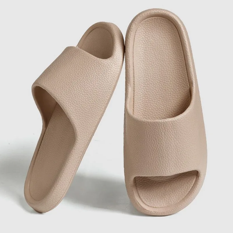 Cloud Sliders Women Men Non-Slip Bathroom Slippers Summer Soft Flip Flop Pillow Sliders Platform Pool Sliders Shower Shoes for I