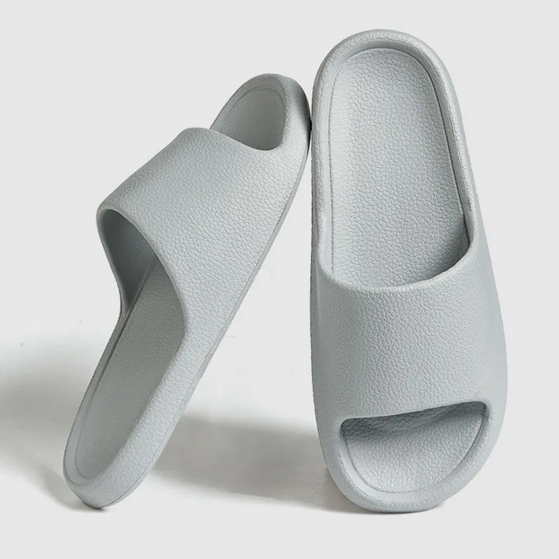 Cloud Sliders Women Men Non-Slip Bathroom Slippers Summer Soft Flip Flop Pillow Sliders Platform Pool Sliders Shower Shoes for I