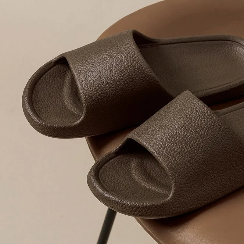 Cloud Sliders Women Men Non-Slip Bathroom Slippers Summer Soft Flip Flop Pillow Sliders Platform Pool Sliders Shower Shoes for I