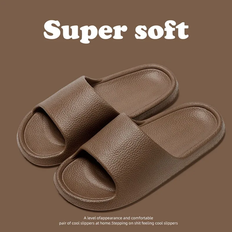 Cloud Sliders Women Men Non-Slip Bathroom Slippers Summer Soft Flip Flop Pillow Sliders Platform Pool Sliders Shower Shoes for I