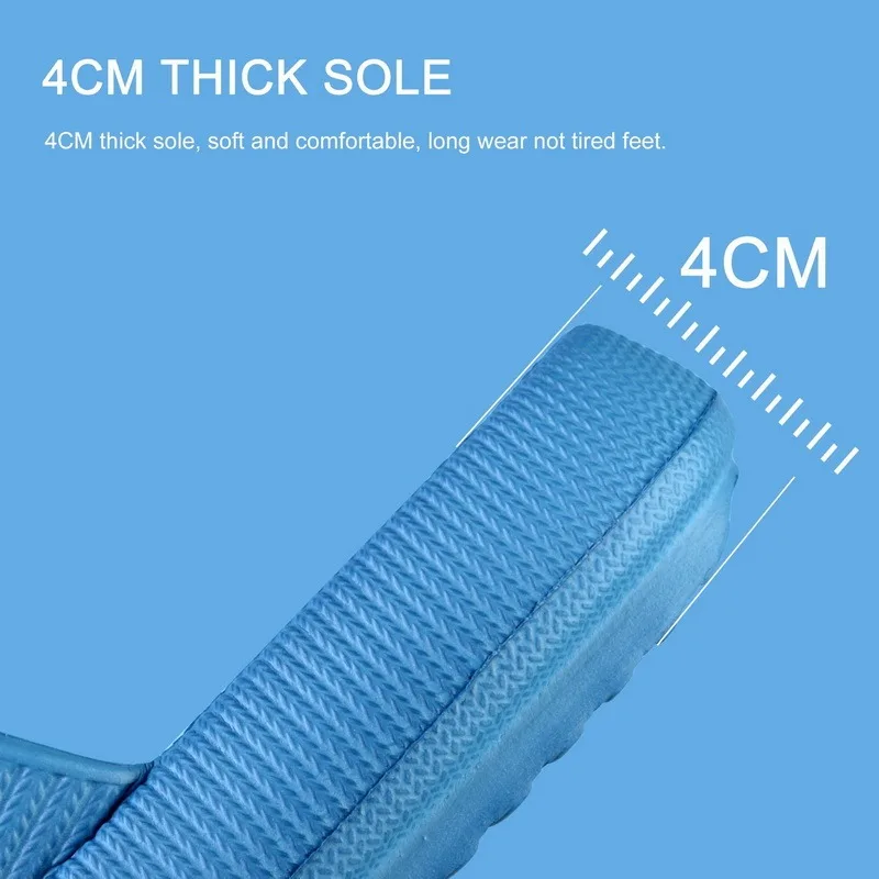 Cloud Sliders Women Men Non-Slip Bathroom Slippers Summer Soft Flip Flop Pillow Sliders Platform Pool Sliders Shower Shoes for I