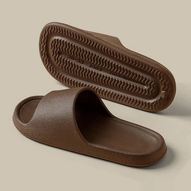 Cloud Sliders Women Men Non-Slip Bathroom Slippers Summer Soft Flip Flop Pillow Sliders Platform Pool Sliders Shower Shoes for I