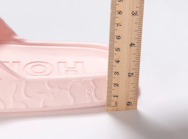 Cute Home Slippers Cloud Woman Bear Summer Beach Slides Indoor Soft Sole Non Slip Eva Sandals Men Male Flip Flops Shower Shoes