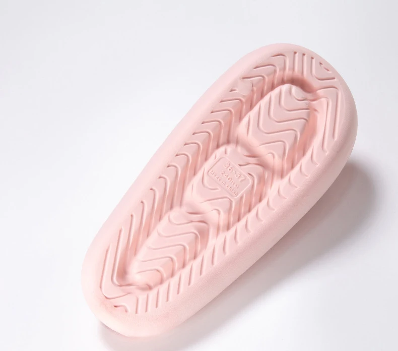 Cute Home Slippers Cloud Woman Bear Summer Beach Slides Indoor Soft Sole Non Slip Eva Sandals Men Male Flip Flops Shower Shoes