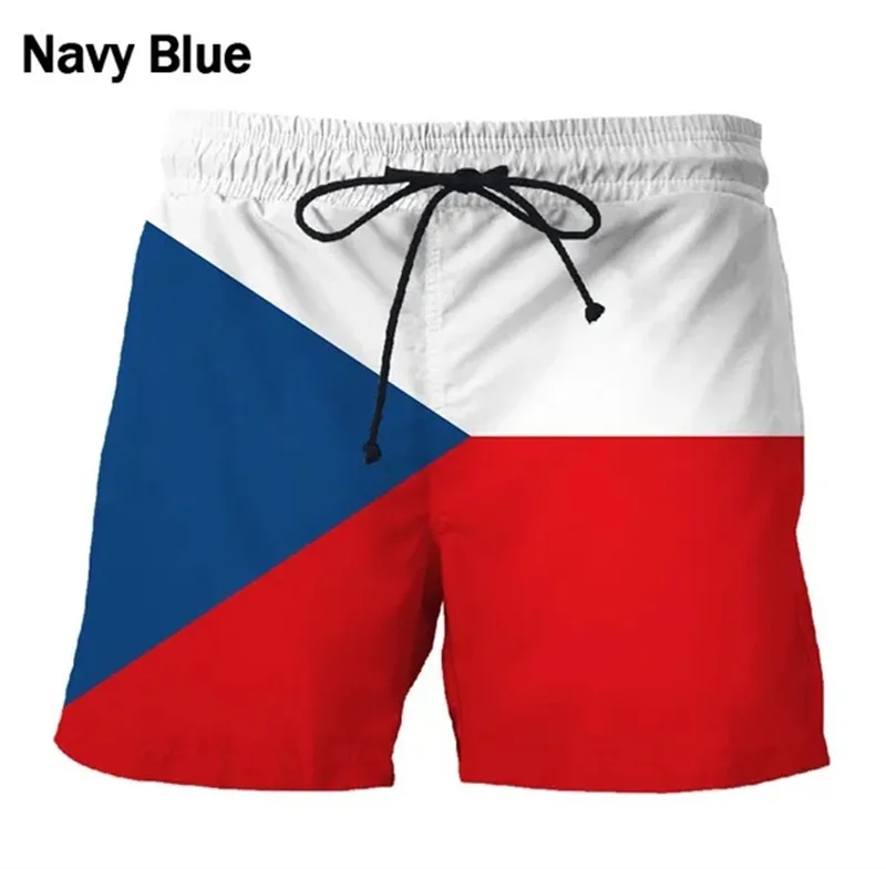 Germany USA UK Flag Beach Shorts Men 3D Printing Board Shorts Swimsuit homme 2024 Summer New Hawaii Swim Trunks Cool Ice Shorts