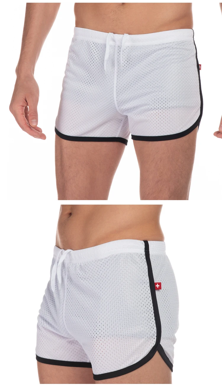 Casual Shorts Men's Beach Short Summer Quick Dry Loose Male Comfortable Sweatpants Vacation Sport Pants Solid Color Male Clothes