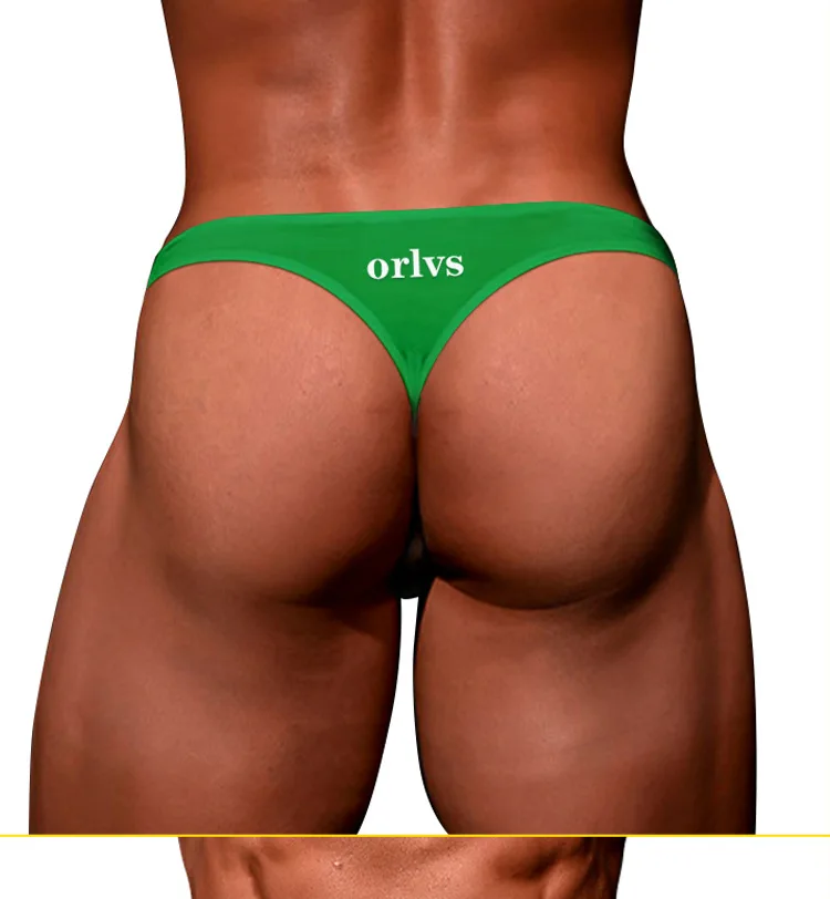OR680 low-rise panties t-pants men's, briefs, fashion, solid color, half-hip OR680