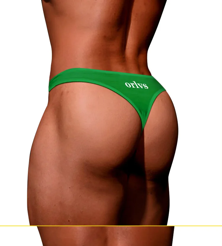 OR680 low-rise panties t-pants men's, briefs, fashion, solid color, half-hip OR680