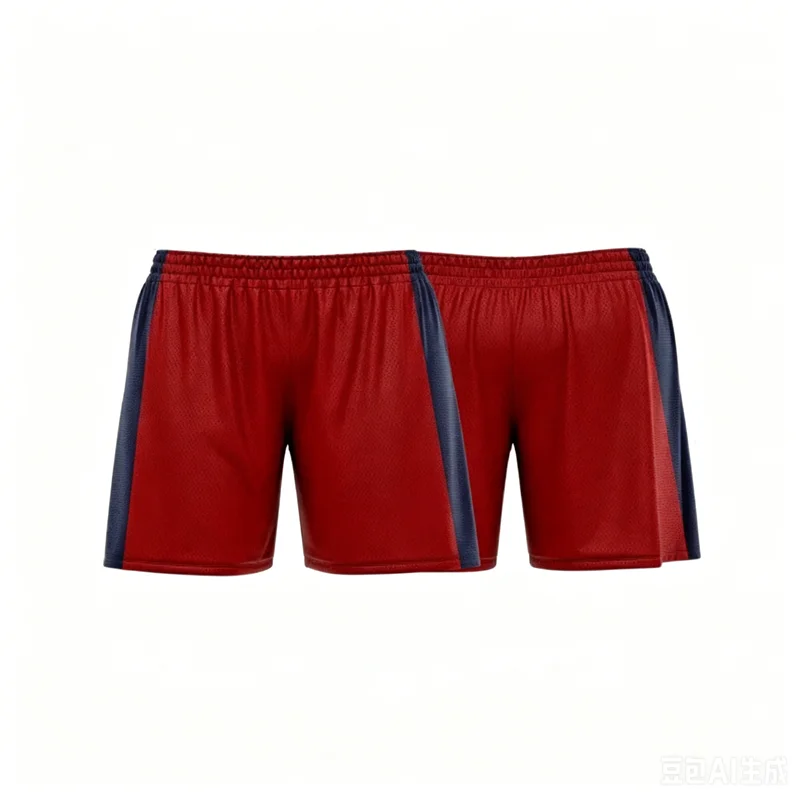 This Is A Customized Number Red Beach Shorts Summer Fashion Breathable Short Pants