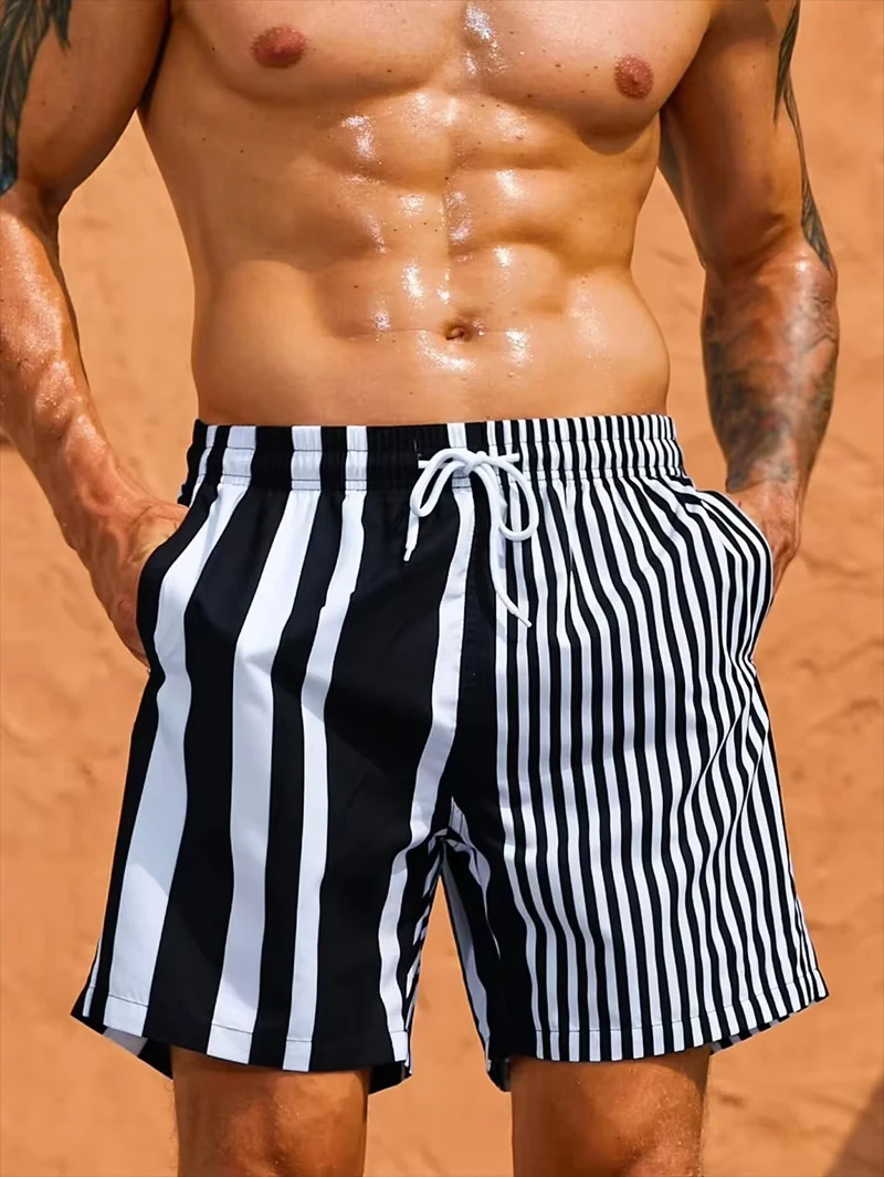 Hot Selling Top 3D National Flag Printed Beach Shorts, Unisex Short Pants, Summer Swim Trunks for Vacation & Seaside Activities