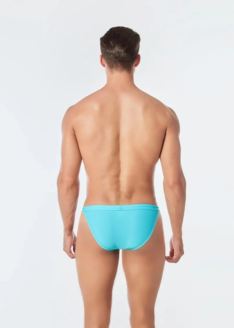 2026New s slender waist men's swimming trunks foreign trade triangle swimsuit European and American new fashion D101