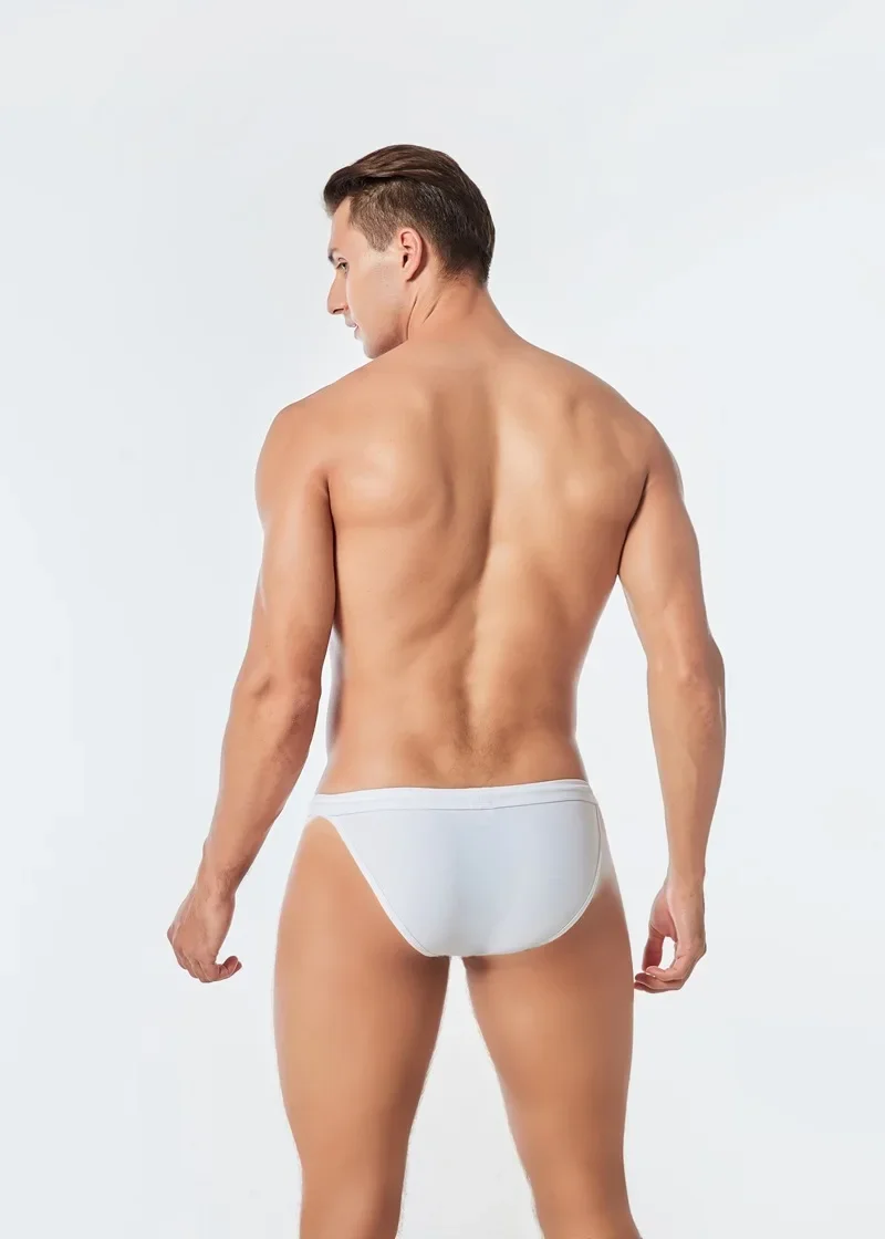 2026New s slender waist men's swimming trunks foreign trade triangle swimsuit European and American new fashion D101