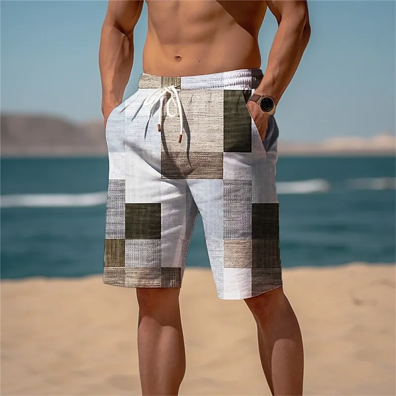 Men Shorts 3D Print Graffiti Art Pattern Beach Short Pants Causal Fashion Men Women Shorts Harajuku Y2k Swimming Board Trunks
