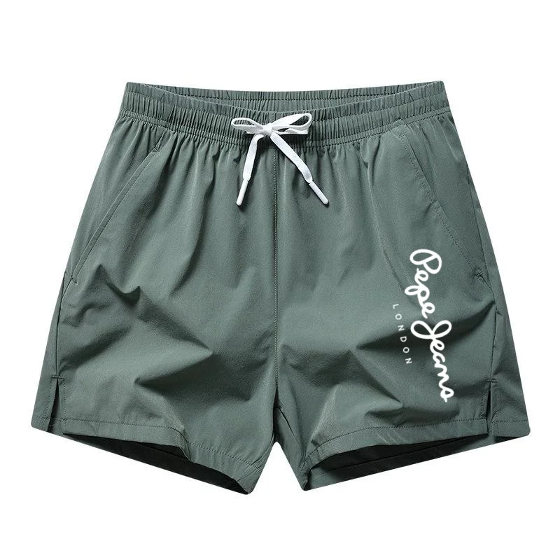 Summer Men's Beach Shorts Outdoor Running Fitness Lightweight Breathable Quick-Drying Shorts Men Hiking Stretch Athletic Shorts