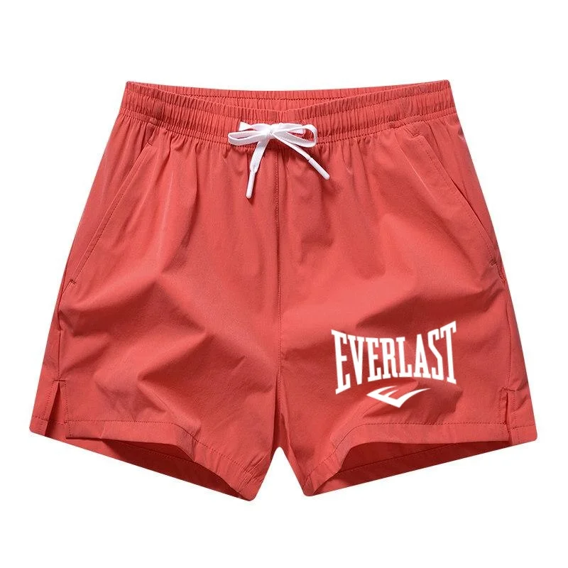 2026 new men's sports and leisure fashionable printed lightweight outdoor quick drying running and fitness loose shorts