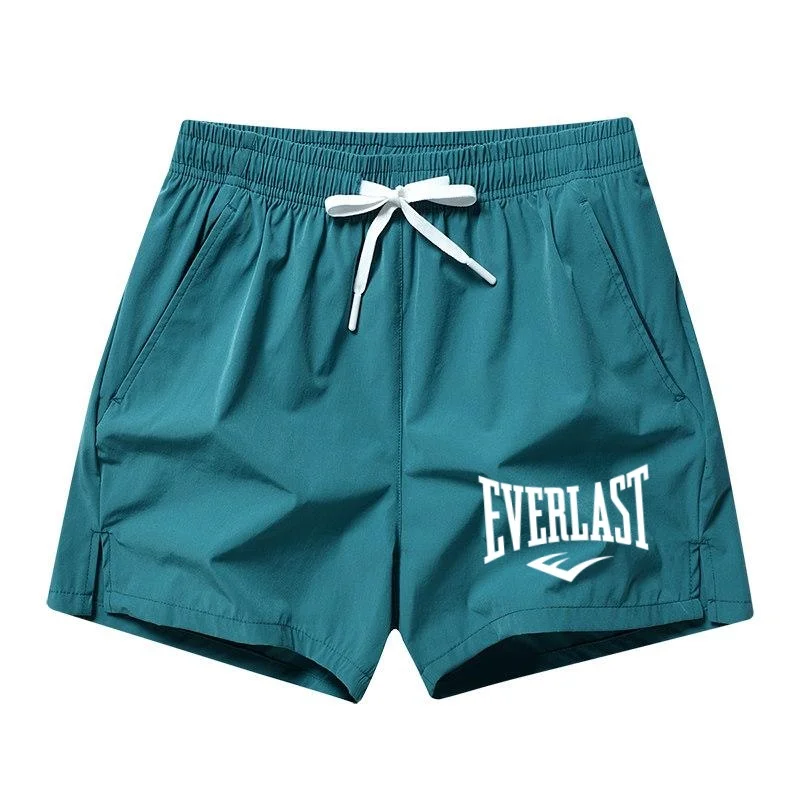 2026 new men's sports and leisure fashionable printed lightweight outdoor quick drying running and fitness loose shorts