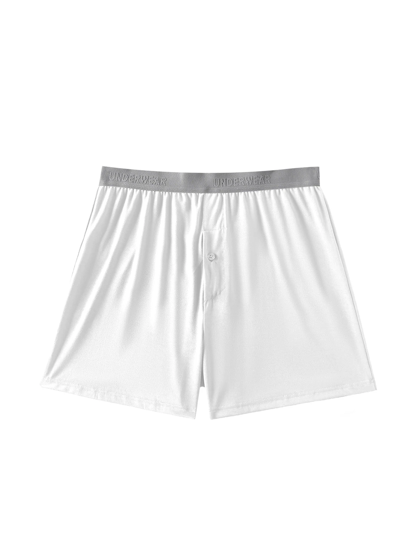 3-Piece Set of Men's Four Season Solid Color Plus Size Aro Pants, Comfortable and Simple Flat Corner Pants, Casual Beach Shorts
