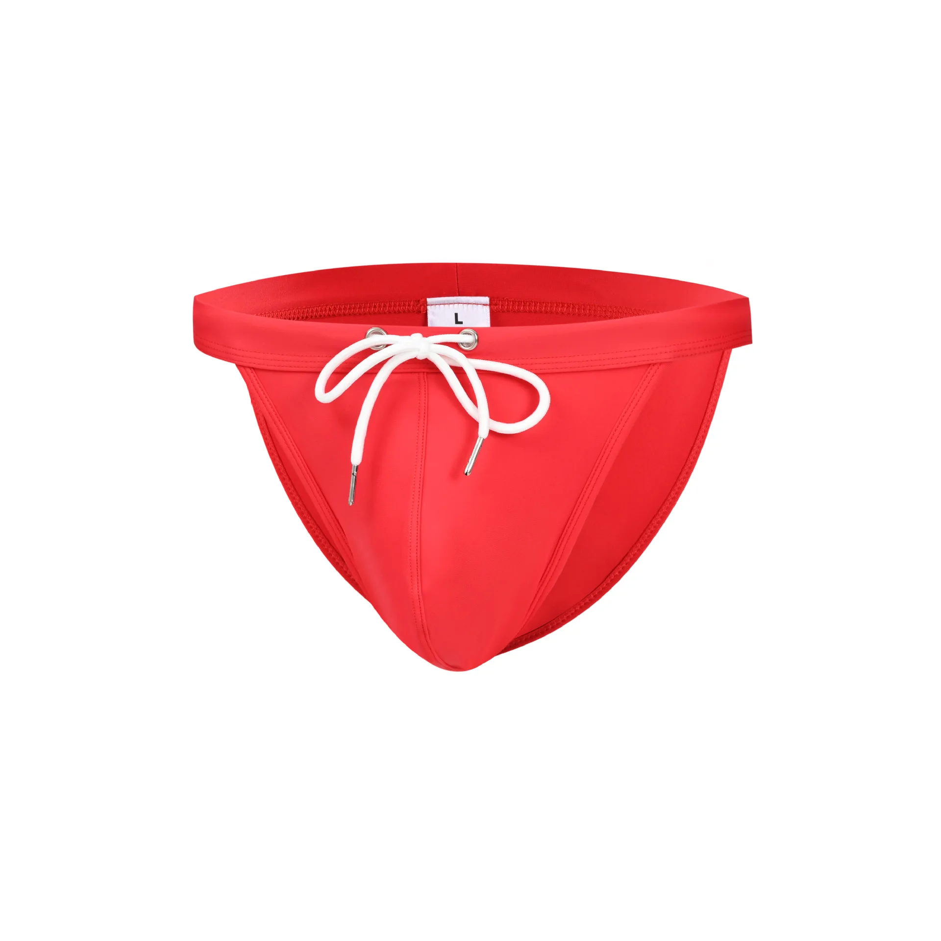2026 New's slender waist men's swimming trunks foreign trade triangle swimsuit European and American new fashion D101