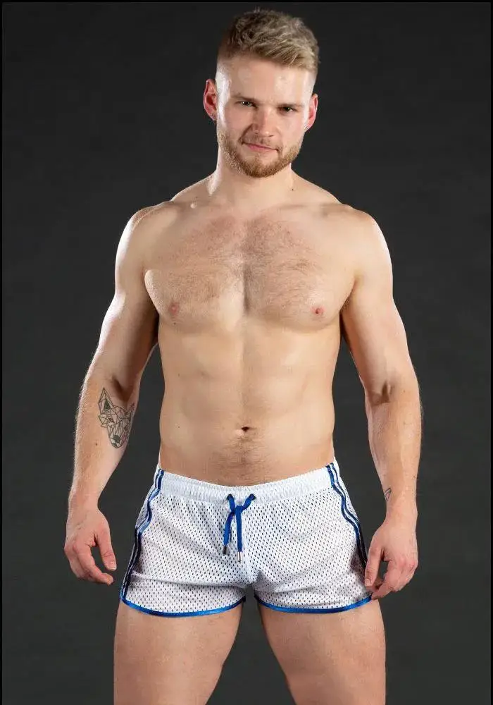 2026 New Gym Mens Summer Running Shorts Quick Dry grid Workout Short Pants GYM Wear Men Training Beach Breathable sports Shorts