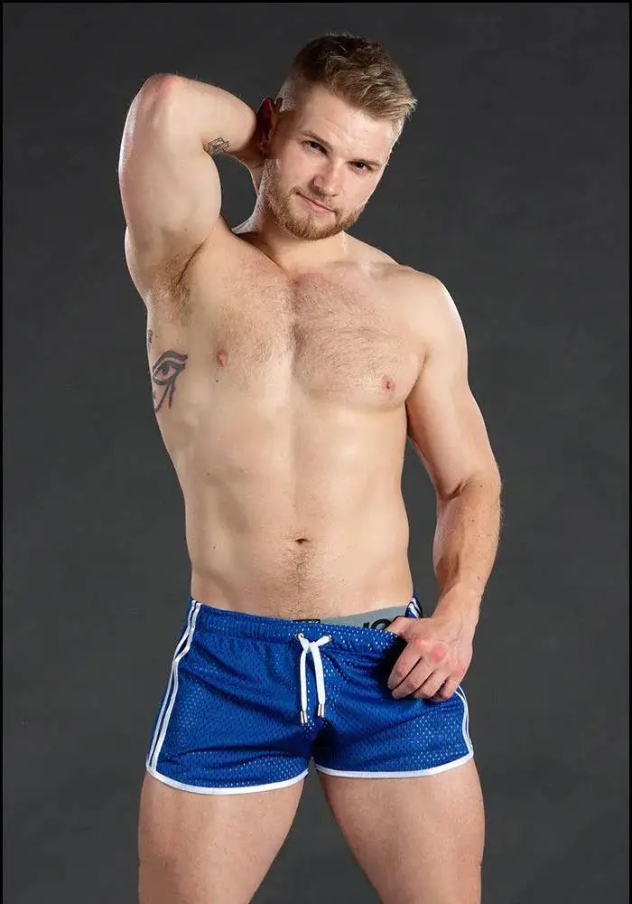 2026 New Gym Mens Summer Running Shorts Quick Dry grid Workout Short Pants GYM Wear Men Training Beach Breathable sports Shorts