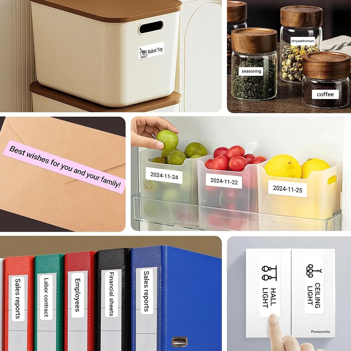 MarkLife P15 Mini Portable Thermal Printer Wireless Bluetooth-compatible Label Tag for Home Office Labeling Sticker Machine