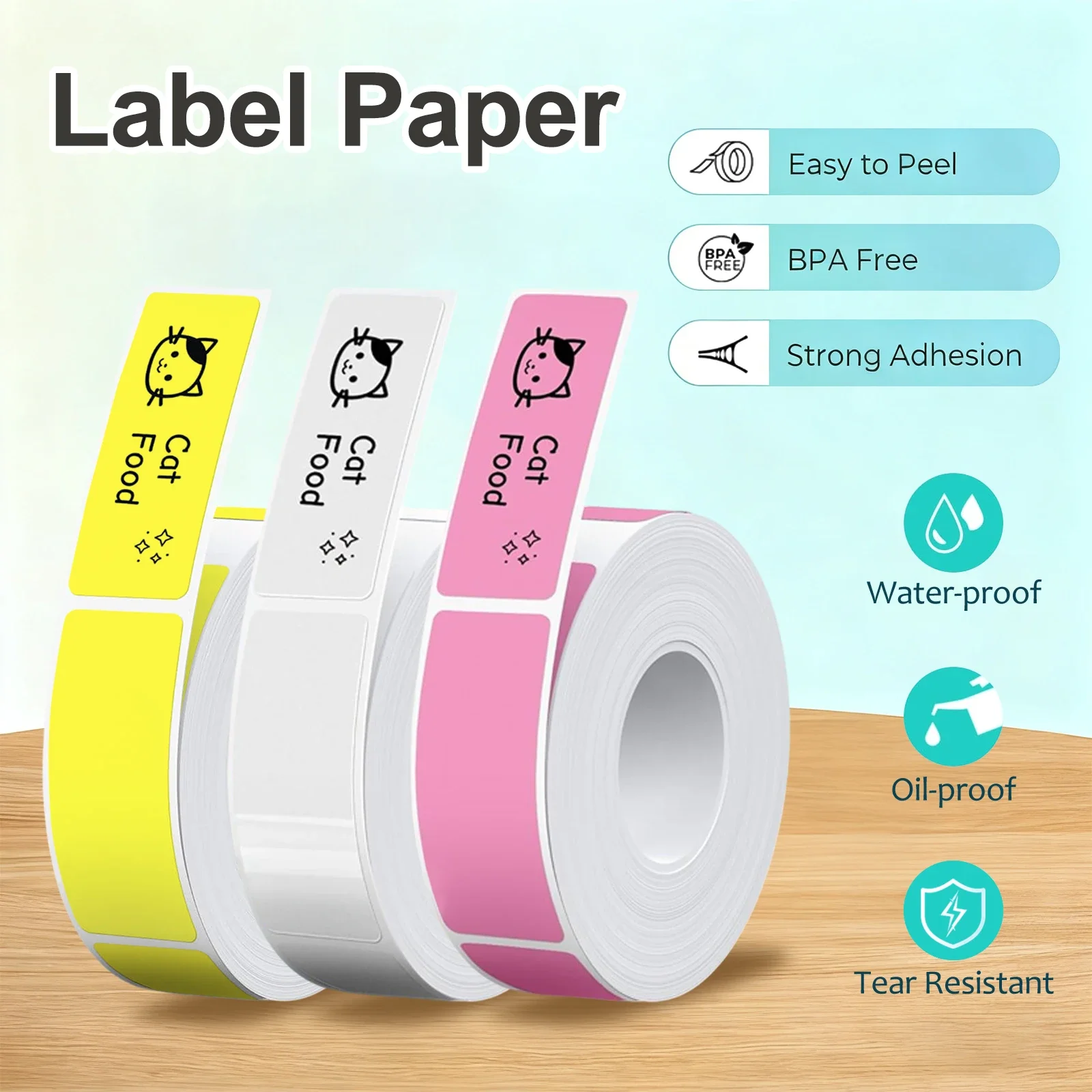 MarkLife P15 Mini Portable Thermal Printer Wireless Bluetooth-compatible Label Tag for Home Office Labeling Sticker Machine
