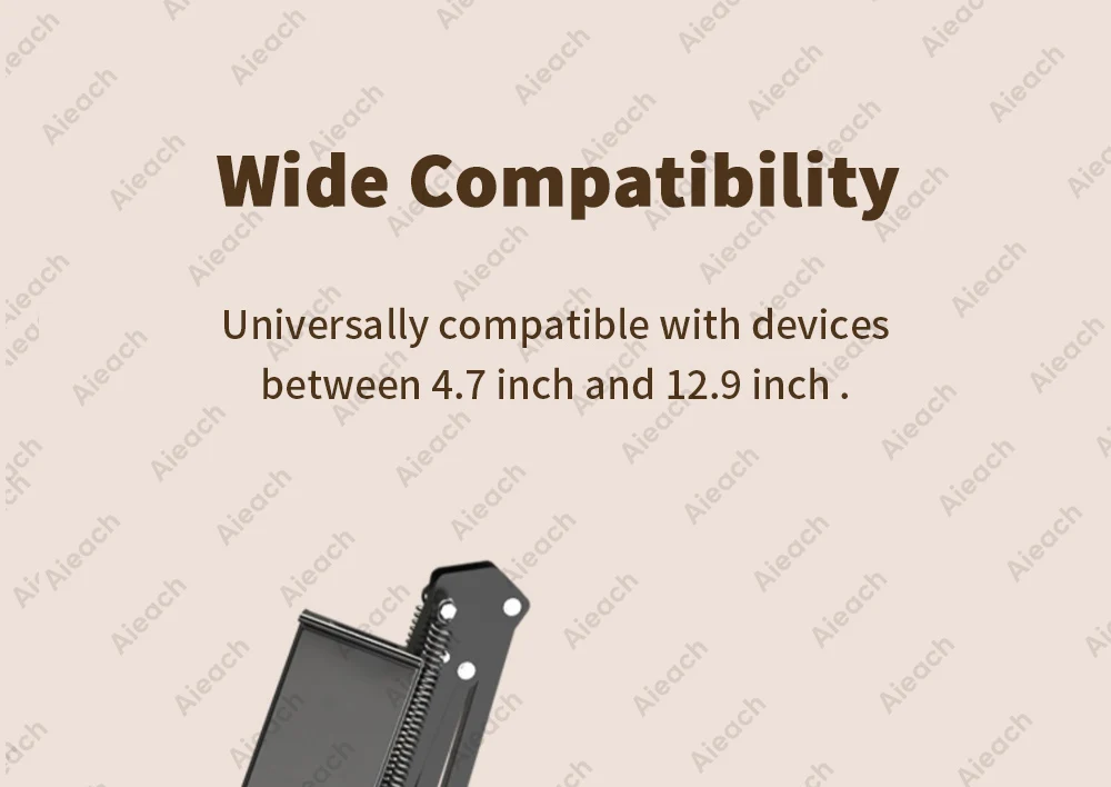 Adjustable Bed Tablet Stand for 4-12.9 Inches Mobile Phones Tablets Aluminum Arm Bed Desk Tablet Mount Support for iPad Mini
