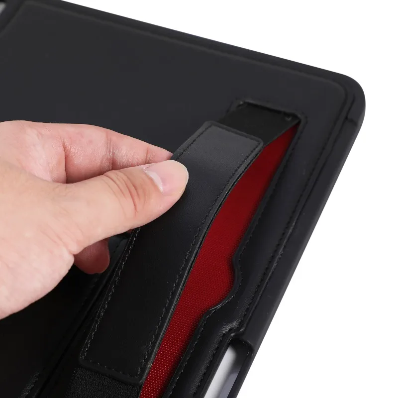 Luxury Leather Case For iPad A16 11th 10th Pro 11 12.9 Air 4 5 6 13 MINI 6 7 10.2 7th 8th 9th 9.7 5th 6th Wrist Band Stand Cover