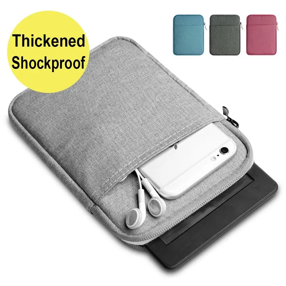 Portable E-Reader Sleeve For Kindle 6.8" Protective Case Insert Pouch 11th Generation 6" Paperwhite Carrying Bag Shockproof