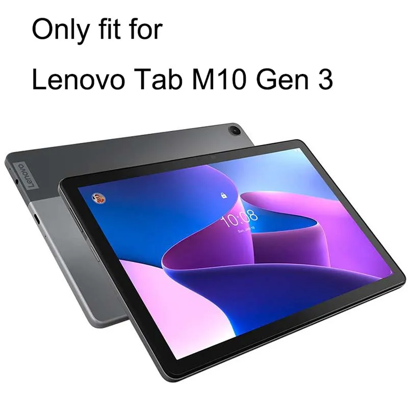 3 Packs Tempered Glass Screen Protector For Lenovo Tab M10 Gen 3 2022 M10 3rd Gen 10.1 inch TB-328 TB-328FU XU Protective Film