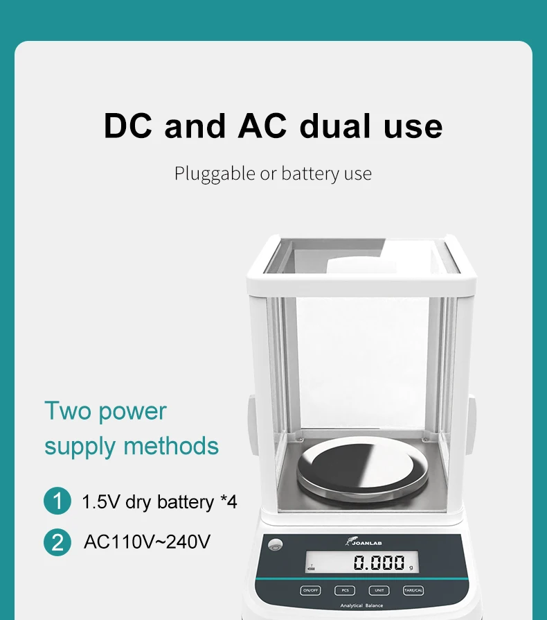 Digital Analytical Balance Laboratory Scales Microbalance Electronic Precision Balance Scale 200g 300g Range 0.001g Resolution