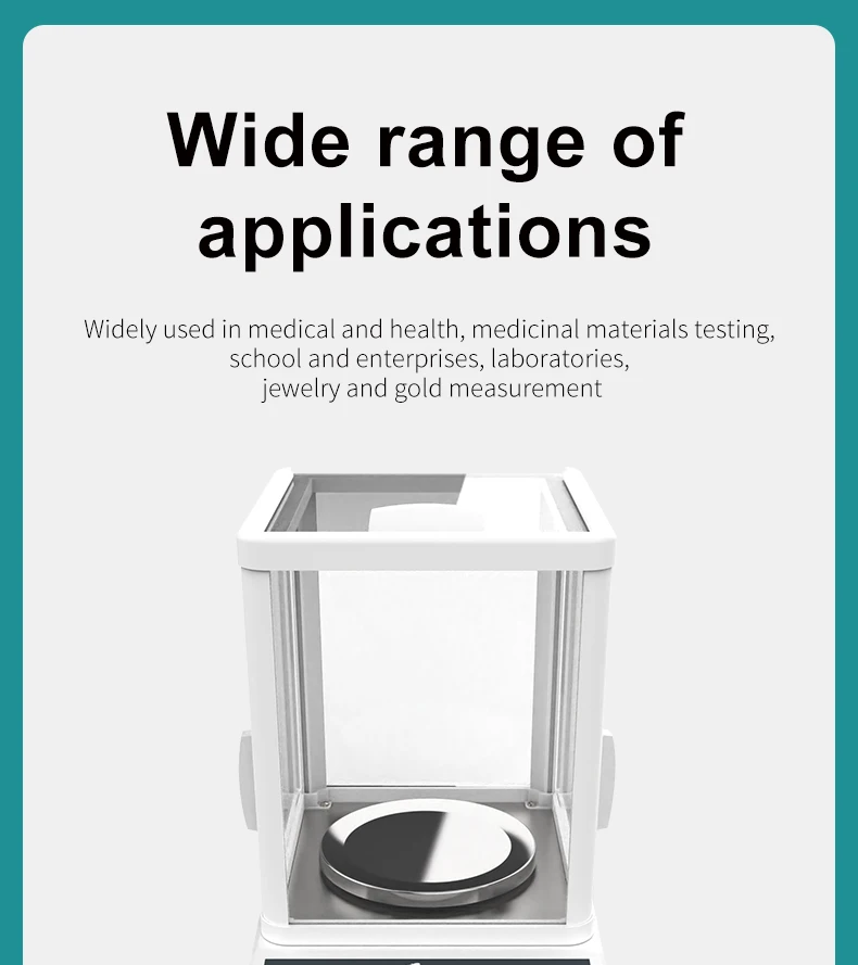 Digital Analytical Balance Laboratory Scales Microbalance Electronic Precision Balance Scale 200g 300g Range 0.001g Resolution