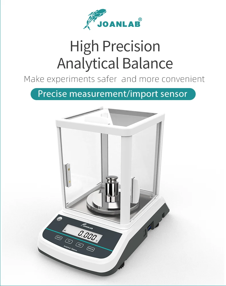 Digital Analytical Balance Laboratory Scales Microbalance Electronic Precision Balance Scale 200g 300g Range 0.001g Resolution