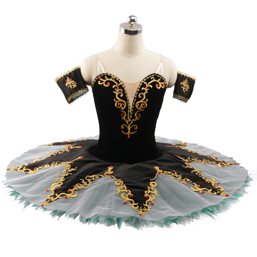 Girls Lilac fairy Doll Ballet Tutu professional red competition Stage Costumes dress female Ballet Pancake Tutu purple for Adult