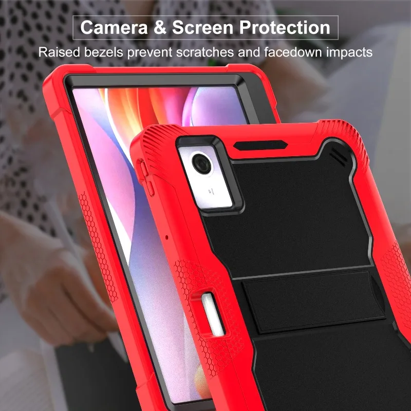 Heavy Duty Protective Case for Lenovo Tab Idea 11 TB336ZU TB336FU Xiaoxin Pad 11 2025 TB335FC Tablet Stand Cover with Pen Slot